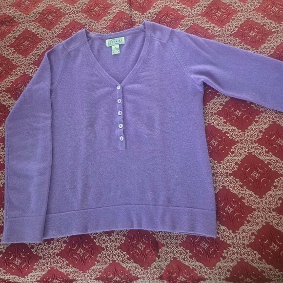 Sutton Studio 100% cashmere sweater - Picture 2 of 2